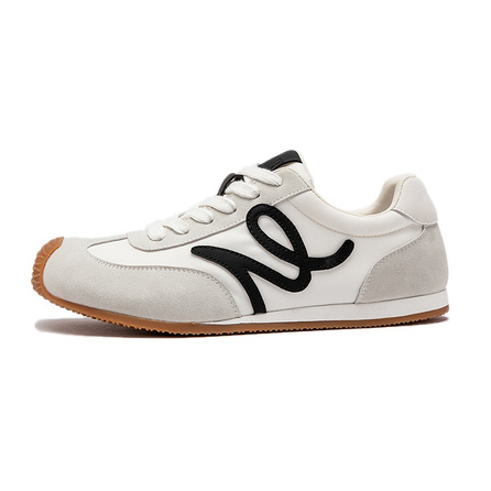 Josiny Fabric Retro Versatile Simple Comfortable Wear-Resistant Casual Shoes Men's White