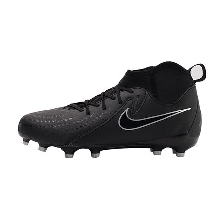Nike Slip-Resistant Anti-Kick Wear-Resistant Mid-Top Kids' Soccer Shoes Black Kids'