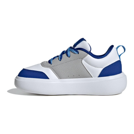 Adidas Park St Anti-Slip Anti-Kick Low-Top Kids' Skateboarding Shoes Blue White Gray Teenagers