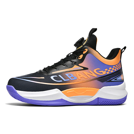 MUSNODO Fashion Comfortable Versatile Trendy Cushioned Slip-Resistant Breathable High-Top Basketball Shoes Unisex