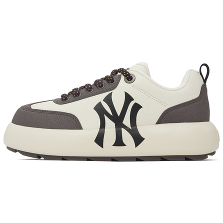 MLB Chunky Classic Skateboard Shoes Unisex Low-Top Charcoal Gray