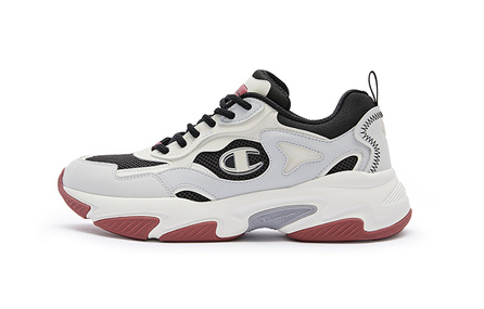 Champion Low Top Chunky Sneakers Men's Cream White/alloy Ash