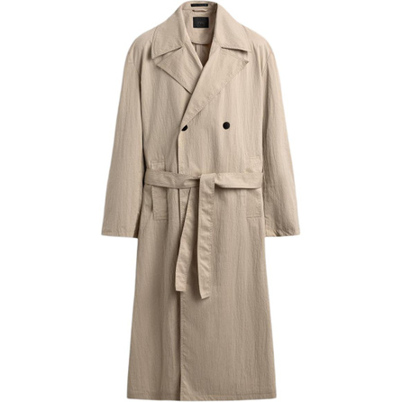 ZARA Fashion Versatile Loose Lightweight Long Sleeve Trench Coat Men's