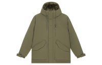 New Balance Sports Lifestyle Series Fashionable Barn-Style Warm Cargo Parka Men's Army Green Армейский зеленый