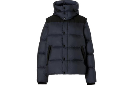 Burberry Detachable Sleeve Hooded Puffer Jacket