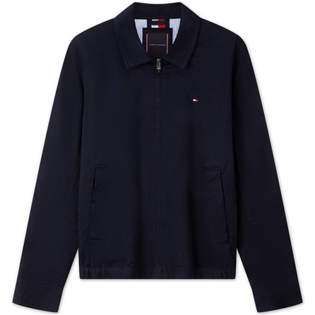 Tommy Hilfiger Cotton Twill Turn-Down Collar Retro Business Casual Executive Jacket Men's