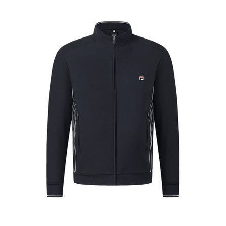 FILA TENNIS Simple Vintage Sports Tennis Casual Versatile Comfortable SETTANTA Victory Jacket Men's Legend Blue