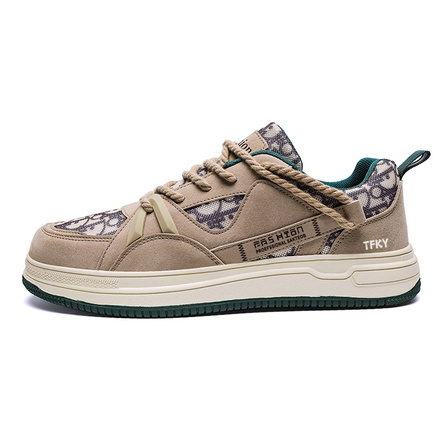 TFKY Breathable Low-Top Skateboard Shoes Men's