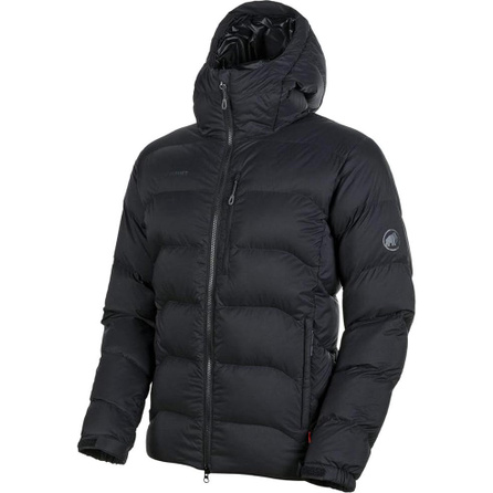 MAMMUT Excelron Intherration Logo Hooded Zip-Up Long Sleeve Jacket Men's
