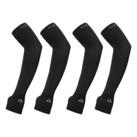 Peak Arm Sleeves Sun Protection Cycling Fishing UV-Proof Ice-Cool Thin Breathable High Elastic Summer Arm Protector Unisex Холодный черный цвет + холодный черный цвет