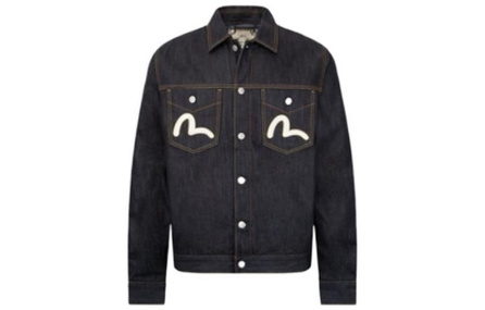 EVISU Jackets Men Blue