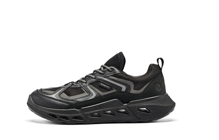 ecco SS26 BIOM 720 Series Cow Leather Outdoor Comfortable Versatile Commute Skate Shoes Casual Shoes Men's Black 850344