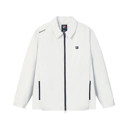 FILA WHITE Minimalist Comfortable Warm Padded Jacket Men's