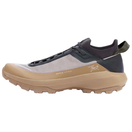 Arcteryx Vertex Alpine Cushioning Slip Resistant Low Top Mountaineering & Hiking Shoes Men's Brown Gray