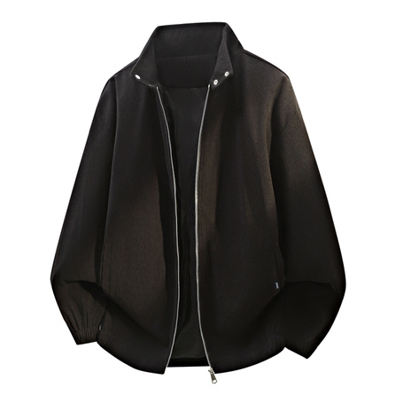 Jeep American Vintage 3D Tailored Vertical Texture Premium Minimalist Genderless Lazy Outdoor Sports Daily Commute Casual Brand LOGO Letter Small Logo Jacket Coat Unisex