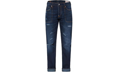 EVISU Jeans Men Denim Blue