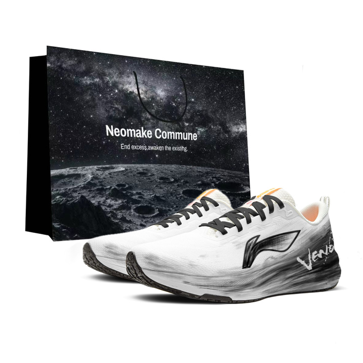 Custom SneakersLiNing Red Hare 8 Gift Bag Hand-Painted Comfortable Versatile Street Trend Outdoor Non-Slip Wear-Resistant Low-Top Casual Fitness Test City Commute Running Shoes Men's White Black