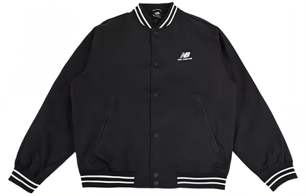 New Balance Jackets Men Black