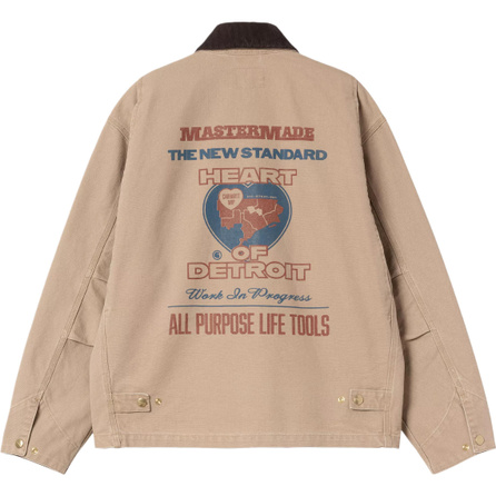 Carhartt WIP FW25 OG Arcan Graphic Jacket Loose Comfort Simple Lapel Long Sleeve Jacket Men's