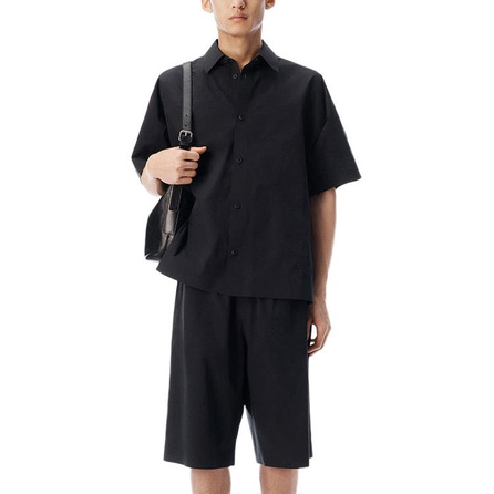 Alexander Wang Cutout Logo Mid-Rise Casual Shorts Unisex