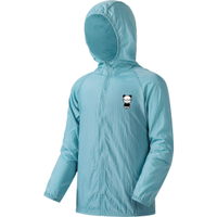 HIPANDA Cool Feeling Outdoor Breathable Hooded Jacket Sun Protection Clothing Unisex Льдисто-голубой