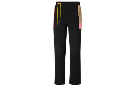 PUMA Knitted Sports Pants Men's Black