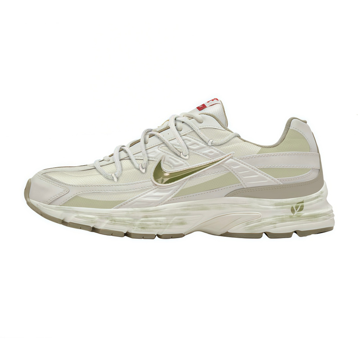 Custom SneakersNike Initiator Spring Wild Talk Workwear Distressed Deconstruction Versatile American Simple Shock-Absorbing Durable Breathable Low-Top Running Shoes Men's White Green