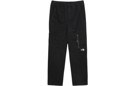 THE NORTH FACE Solid Color Logo Pocket Straight Leg Casual Pants Japanese Version Men's Black