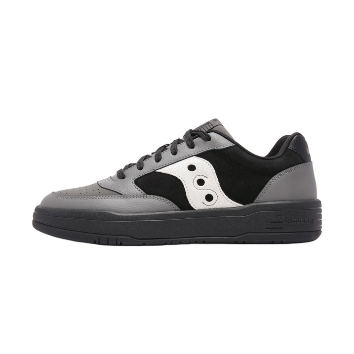 Saucony Jazz Comfortable Soft Board Shoes Unisex Grey Black White