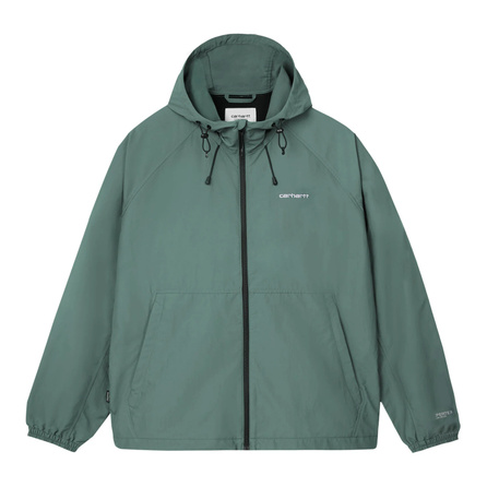 Carhartt WIP SS26 Onyx Jacket - Lily / White Zip Hooded Long Sleeve Jacket Unisex