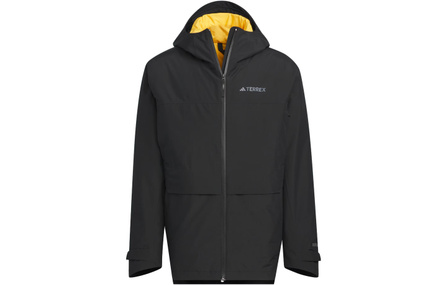 Adidas Terre Waterproof And Windproof Windbreaker Jacket Men's Black