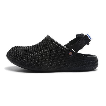 Dickies EVA Hollow Breathable Lightweight Two-Way Wear Clogs Unisex Black