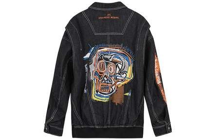 Boy London x JMB Collaboration FW21 Skull Embroidery Logo Jacket Black