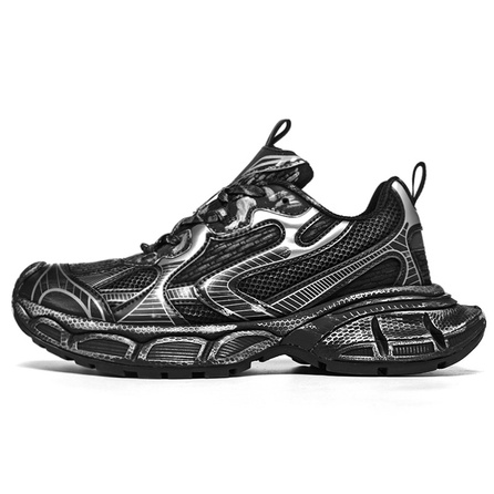 ORD Fashion Streetwear Platform Height-Increasing 5CM Trendy Versatile Design Slimming Anti-Impact Wear-Resistant Lightweight Breathable Slip-Resistant Low-Top Dad Shoes Unisex
