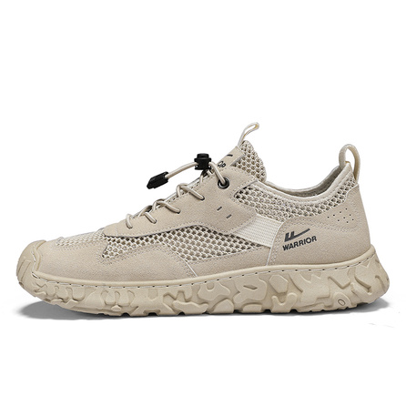 Warrior Comfortable Classic Minimalist Wear-Resistant Breathable Slip-Resistant Low-Top Casual Shoes Men's