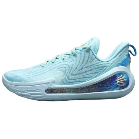 Under Armour Curry 12 Anti-Slip Wear-Resistant Low-Top Basketball Shoes Men's Blue