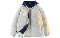 WARRIOR Puffer Jackets Unisex Сине-серый C