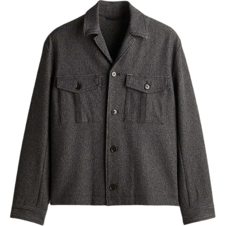 H&M Jackets Coats Men's Dark Gray