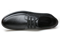 HUANAI Dress Shoes Men Low-Top черное