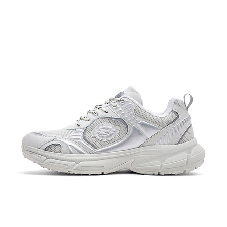 Dickies Fashion Trendy Comfortable Daily Classic Versatile Shock-Absorbing Slip-Resistant Low-Top Dad Shoes Men's Soft Light Gray