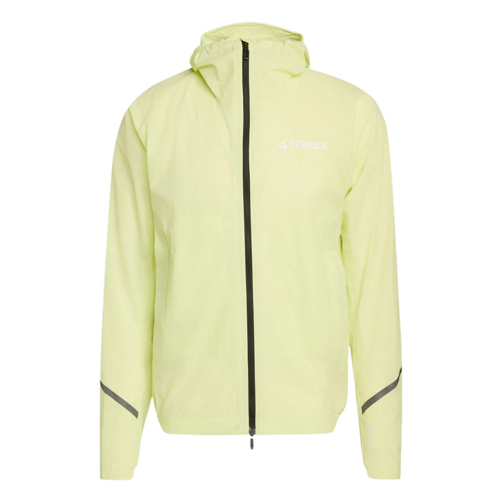 adidas Terrex XPERIOR 2.5 LAYER LIGHT Outdoor Hooded Trail Running Breathable Zip Long Sleeve Hiking Wear-Resistant Windproof Waterproof Jacket Men's