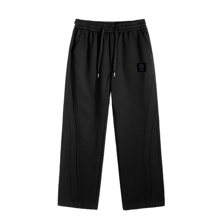 Jeep Unisex Fashion Patchwork Design Loose-Fit Casual Pants