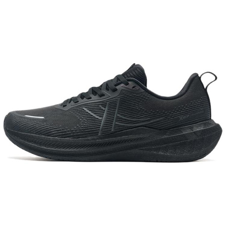 Xtep Urban Jogging Series Simple Comfortable Cushioning Anti-Slip Wear-Resistant Low-Top Training City Commute Running Shoes Men's Black