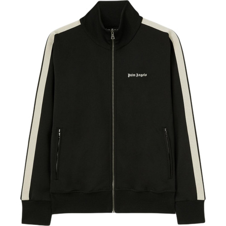 PALM ANGELS Logo Printed Zipped Track Jacket