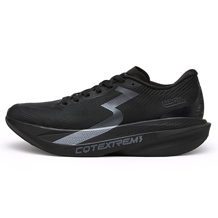 361° Li Feng SL1.5 Attitude Non-Plate Racing Training Marathon Competition Physical Test Sports Shock-Absorbing Non-Slip Wear-Resistant Breathable Low-Top Training Running Shoes Unisex Obsidian Black