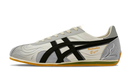 Onitsuka Tiger Runspark Retro Chinese Style Simple Comfortable Wear-Resistant Lightweight Anti-Slip Low-Top Casual City Commute Running Shoes Unisex Brown Grey