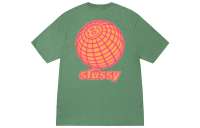 Stussy 8 Ball Grid Tee зеленый