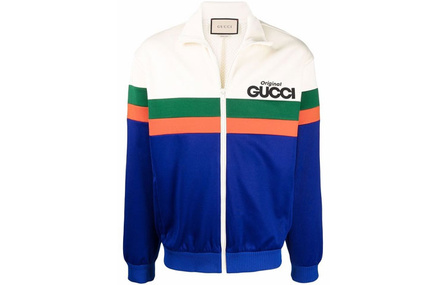 GUCCI Logo Print Track Jacket