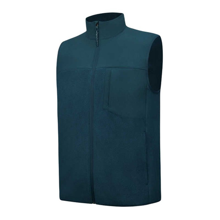 lululemon Fleece Ripstop Solid Stand Collar Fleece Sleeveless Vest Men's