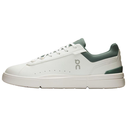 On The Roger Advantage Comfortable Soft Cushioned Support Low-Top Tennis Shoes Men's White Green
